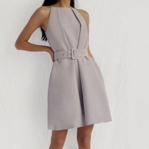 NWT Love Bonito Lilac Shift Dress with Belt